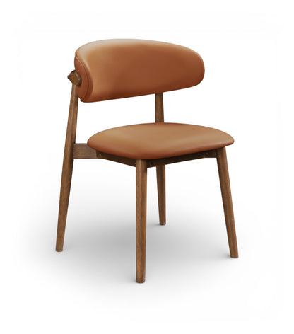 Leesa Vegan Leather Upholstered Dining Chair