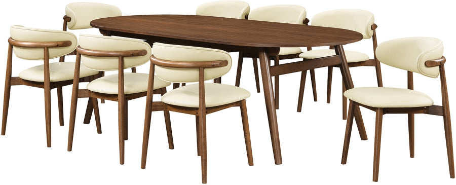 Leesa Vegan Leather Upholstered Dining Chair