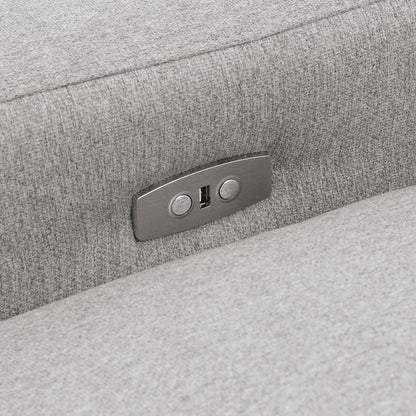 Collins Modular Power Sofa — Grey