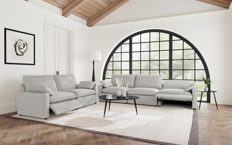 Collins Modular Power Sofa — Grey