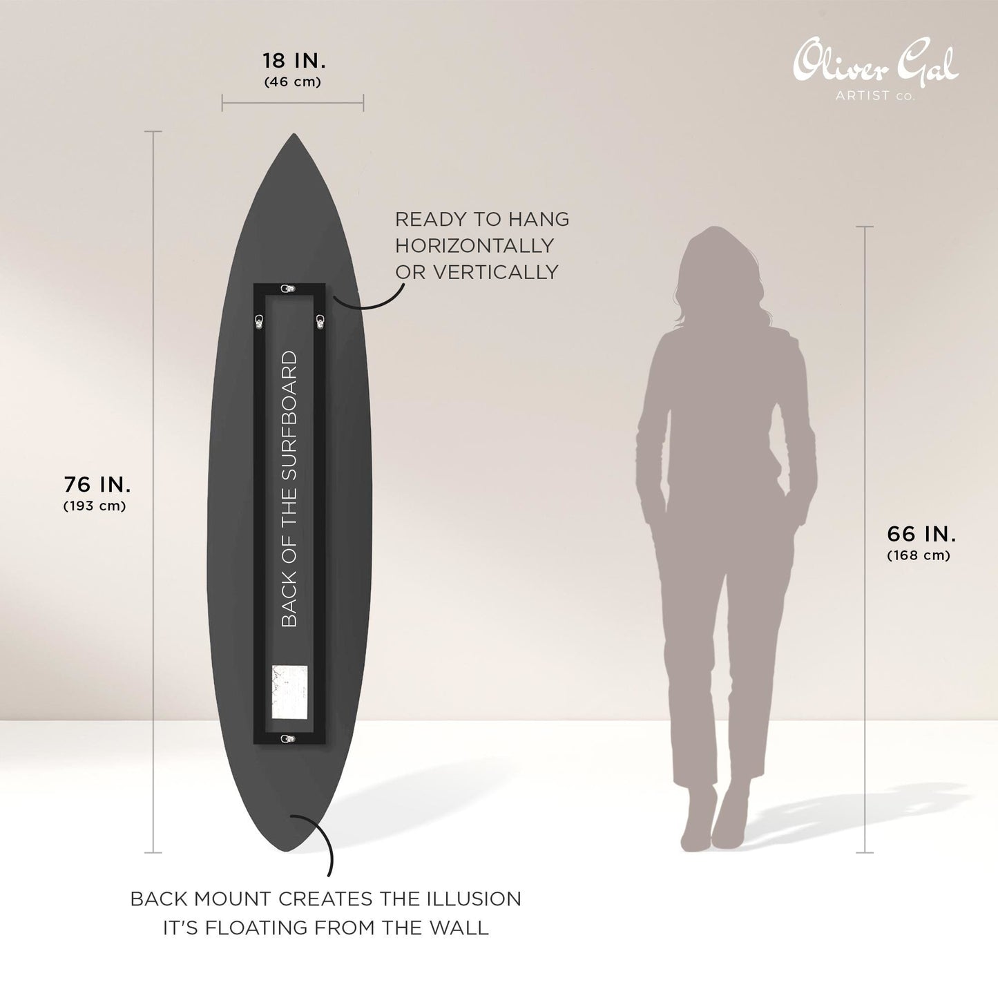 Milano Paint Surfboard
