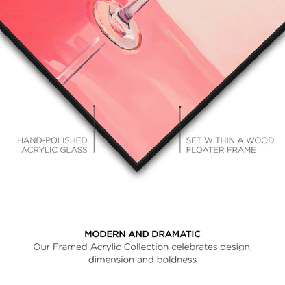 Blush in Glass | Acrylic Panel