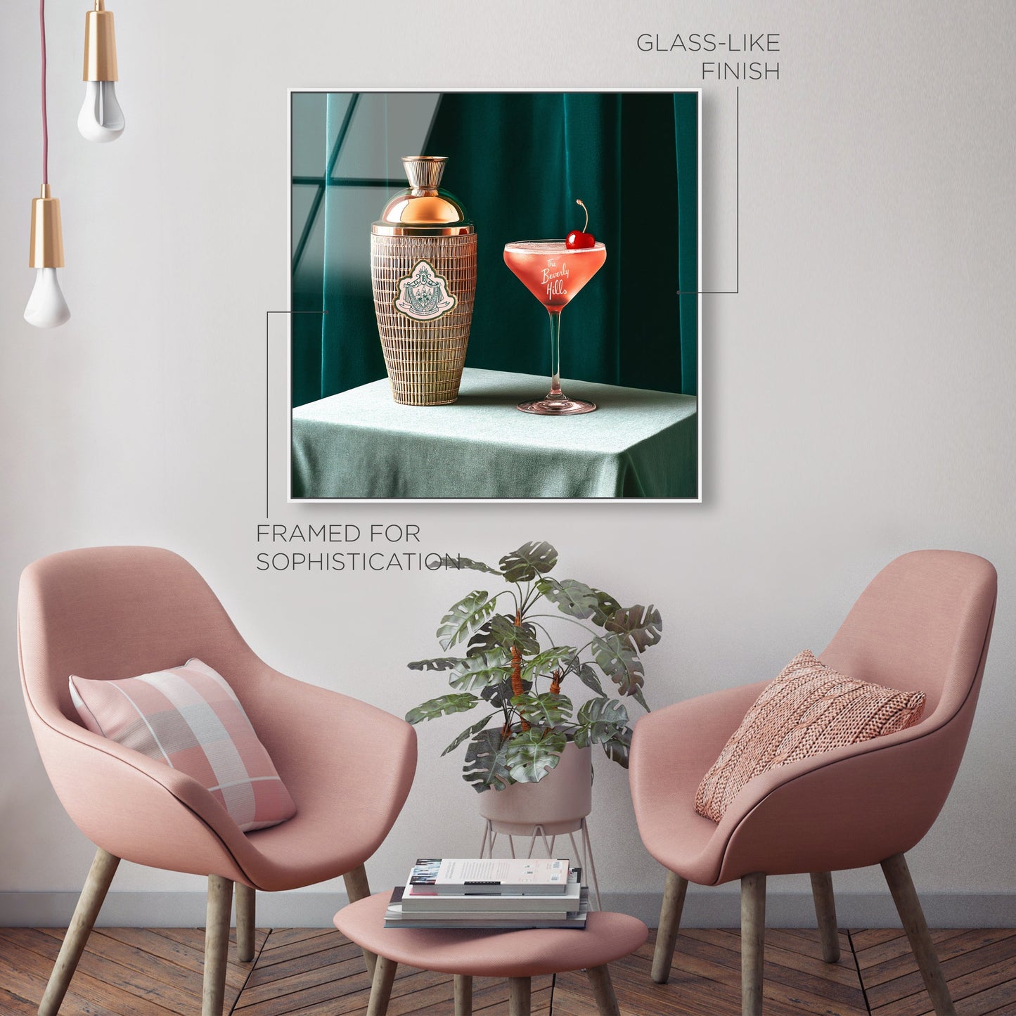 Beverly Hills Cocktail | Acrylic Panel