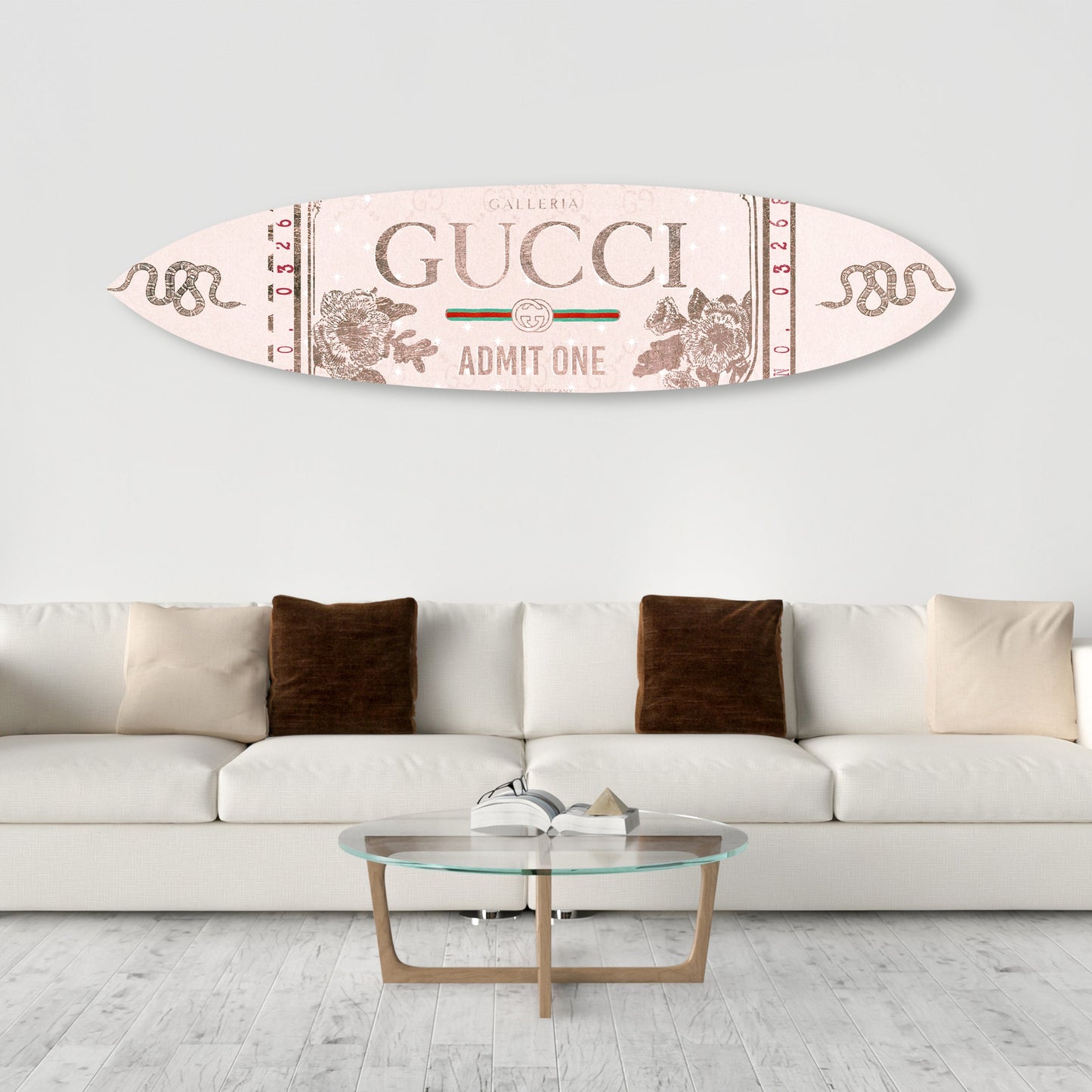 Admit One Florence Garden Surfboard