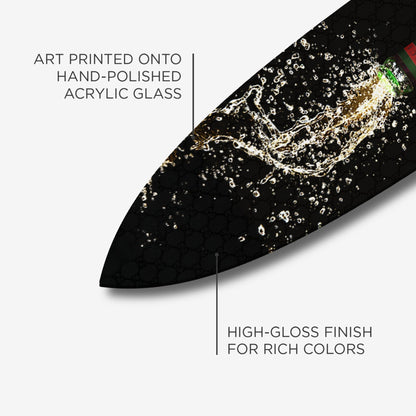 Midnight Luxe | Surfboard Gallery Wall