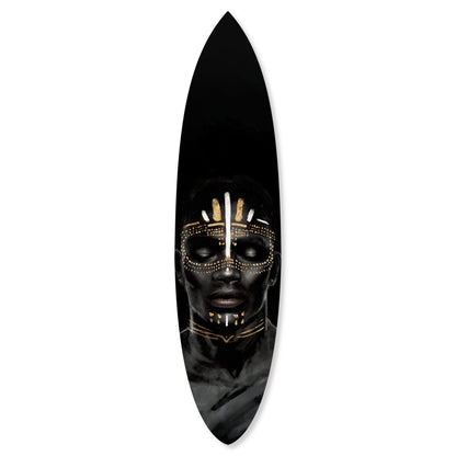 Strong Reign of Gold Surfboard