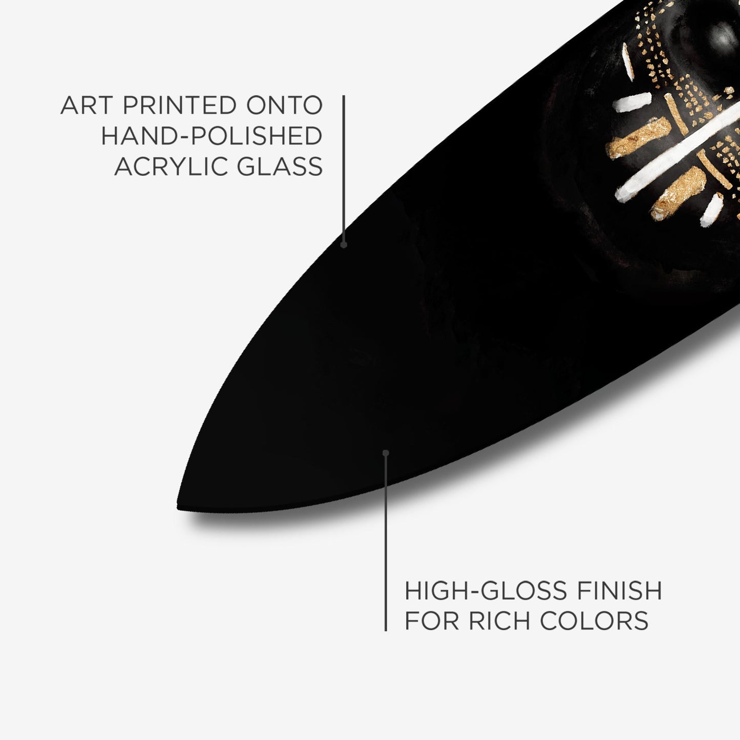 Strong Reign of Gold Surfboard