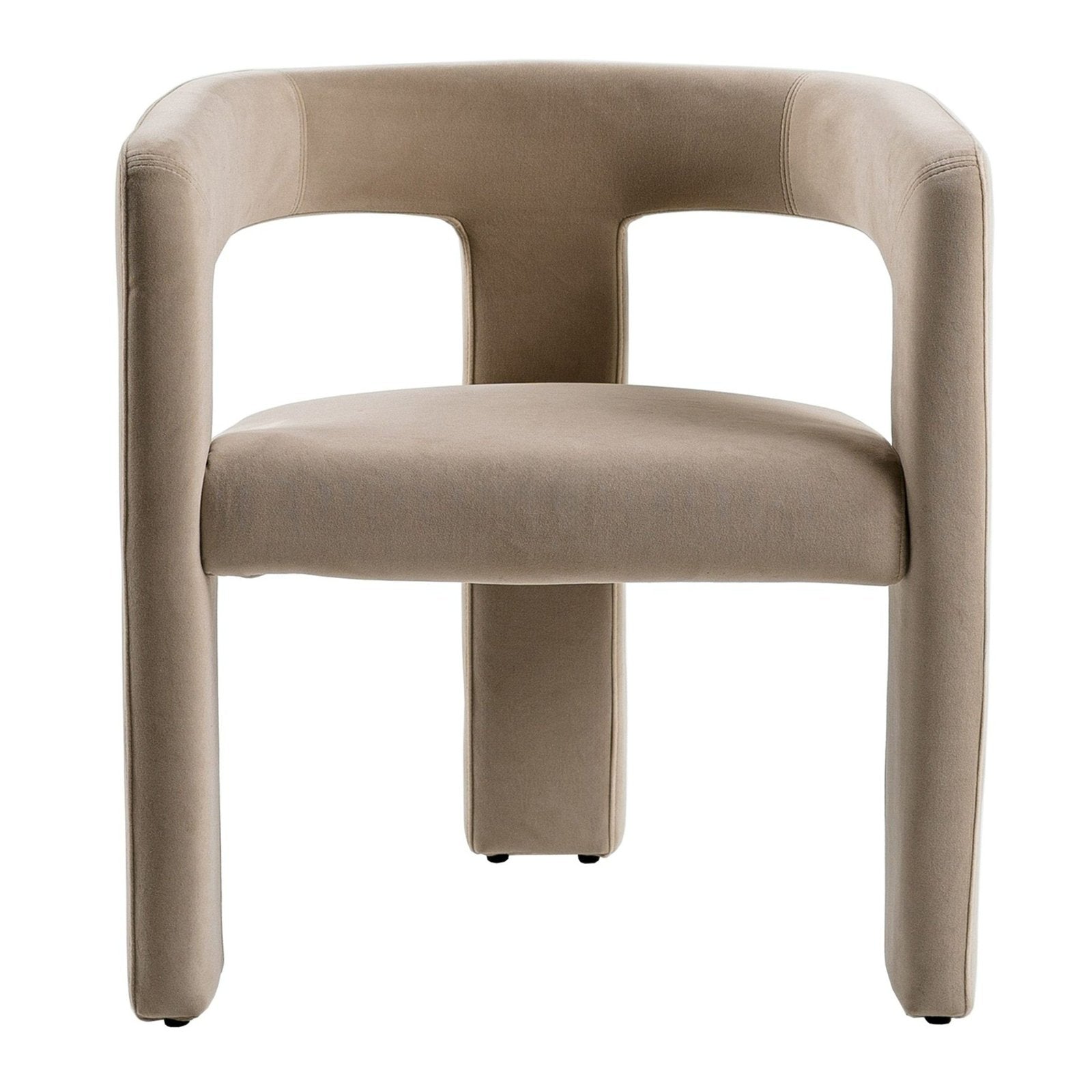 Cherish - Modern Beige Fabric Dining Chair