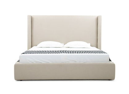Byrne - Modern Beige Fabric Bed