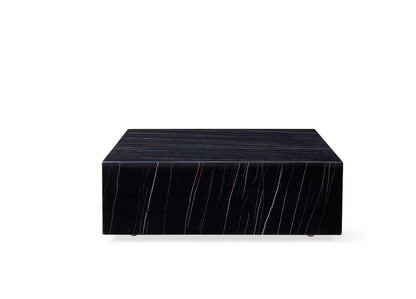 Cube coffe table black