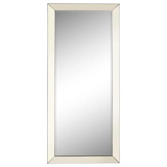 Barnett 30 x 70 Inch Full Length Floor or Wall Mirror Silver