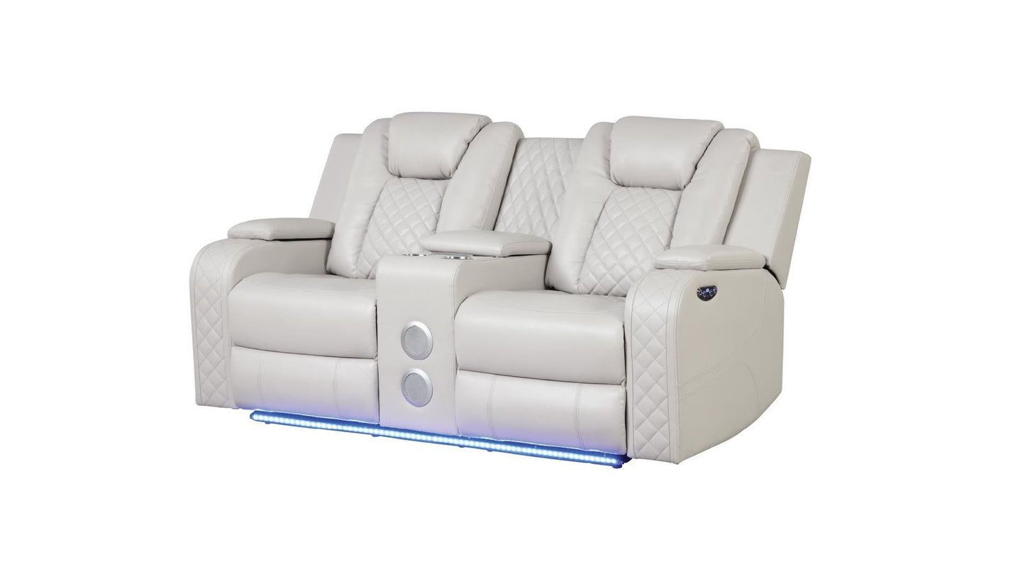 BENZ 2 PC LIVING ROOM SET IN BROWN