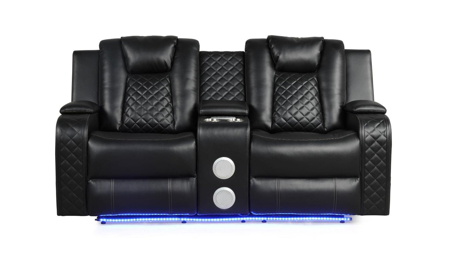 BENZ 2 PC LIVING ROOM SET IN BROWN