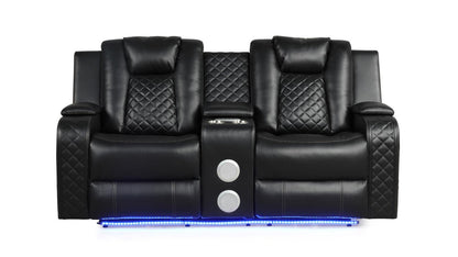 BENZ 2 PC LIVING ROOM SET IN BROWN