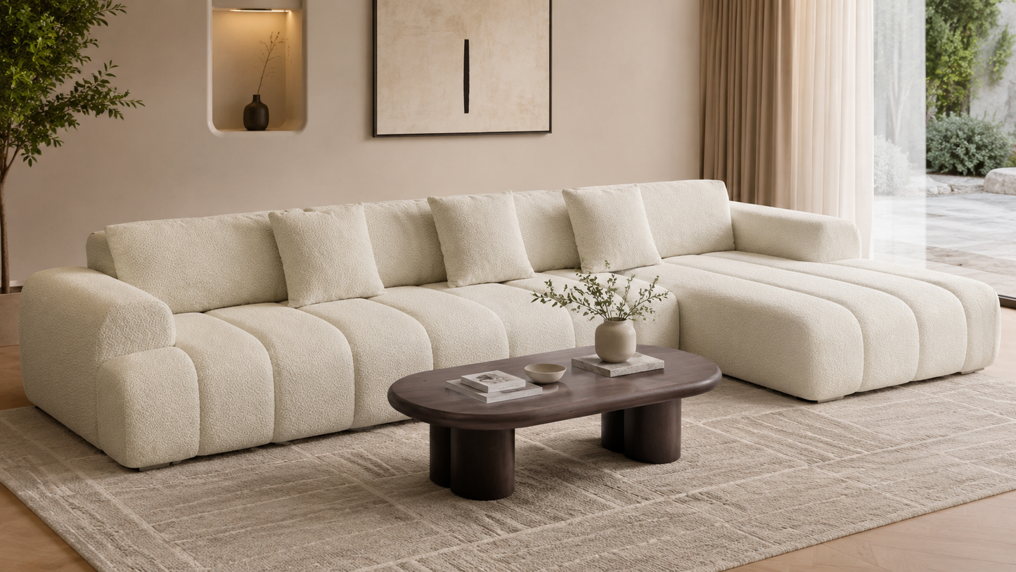 Isabella Seccional 120 inch Custom Made