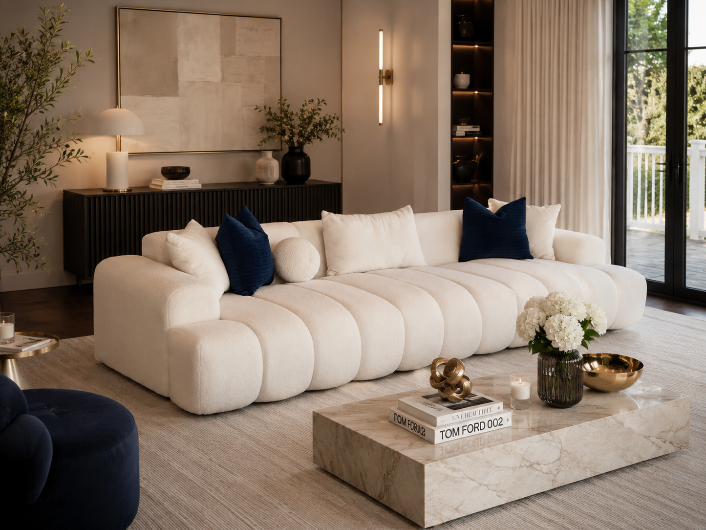 Isabella Sofa – 3 Piece 130 Inch