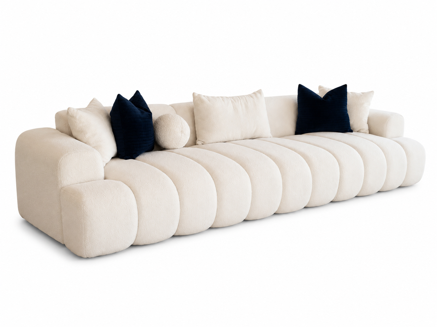 Isabella Sofa – 3 Piece 130 Inch