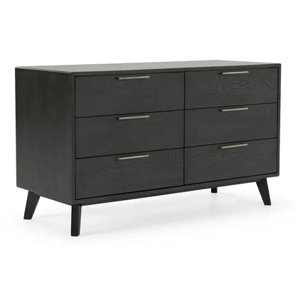 East Bed + Soria – Modern Dark Teal Fabric & Grey Wash 4-Piece Bedroom Set