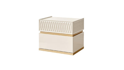 DELFANO BEDROOM SET QUEEN 4 pc