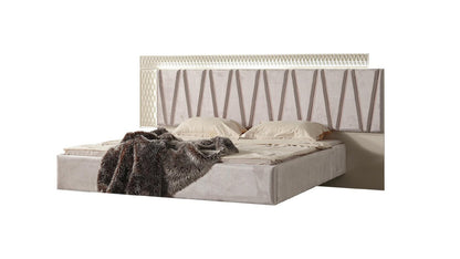 DELFANO BEDROOM SET QUEEN 4 pc