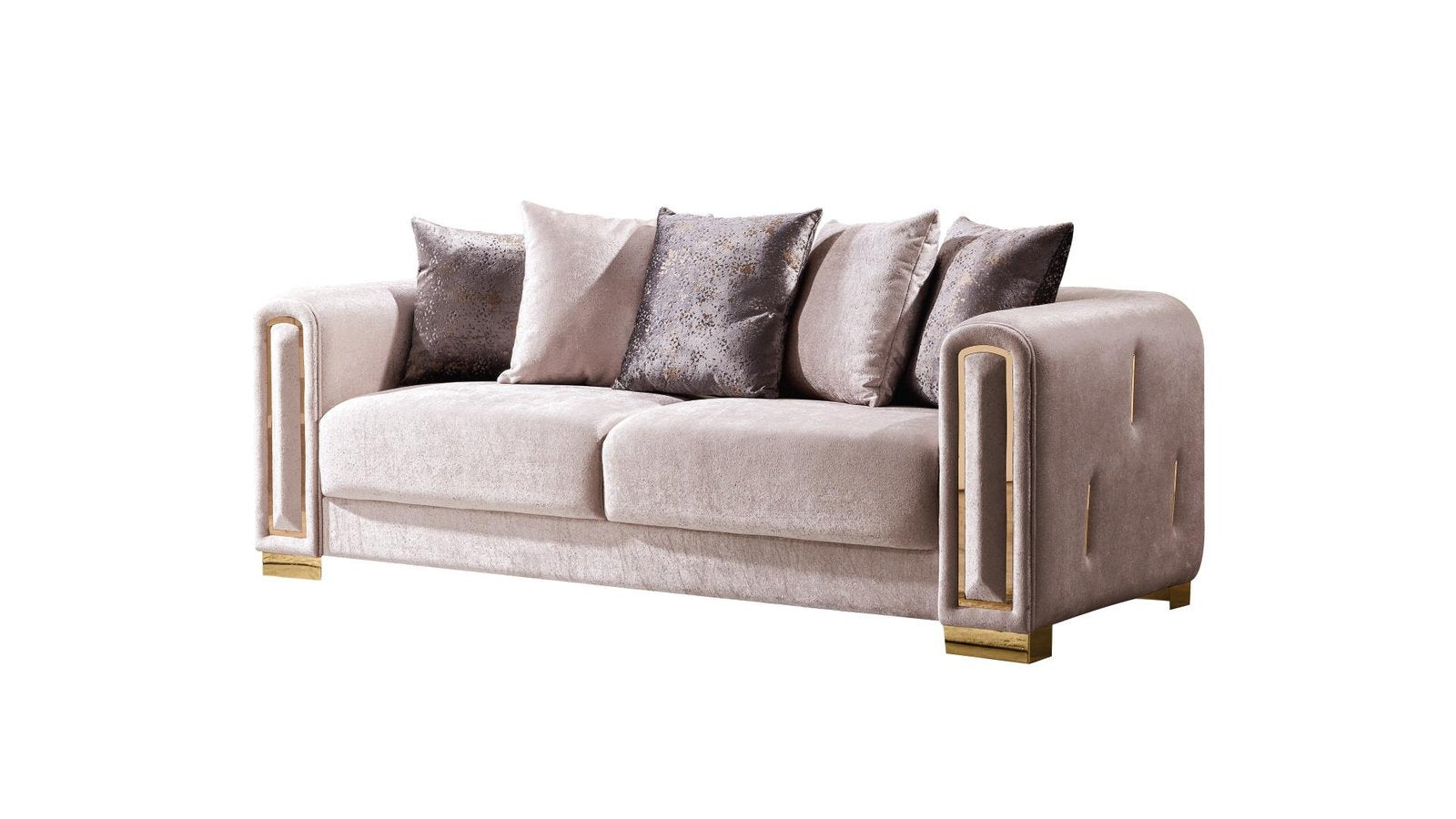 IMPREZA 2 PC LIVING ROOM SET IN BEIGE