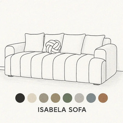 ISABELLA SOFA 96 INC CUSTOM-MADE TEDDY