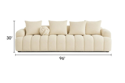 ISABELLA SOFA 96 INC CUSTOM-MADE TEDDY
