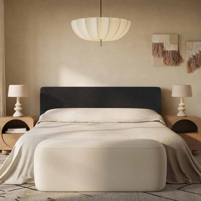 Isla Textured Performance Velvet Bed