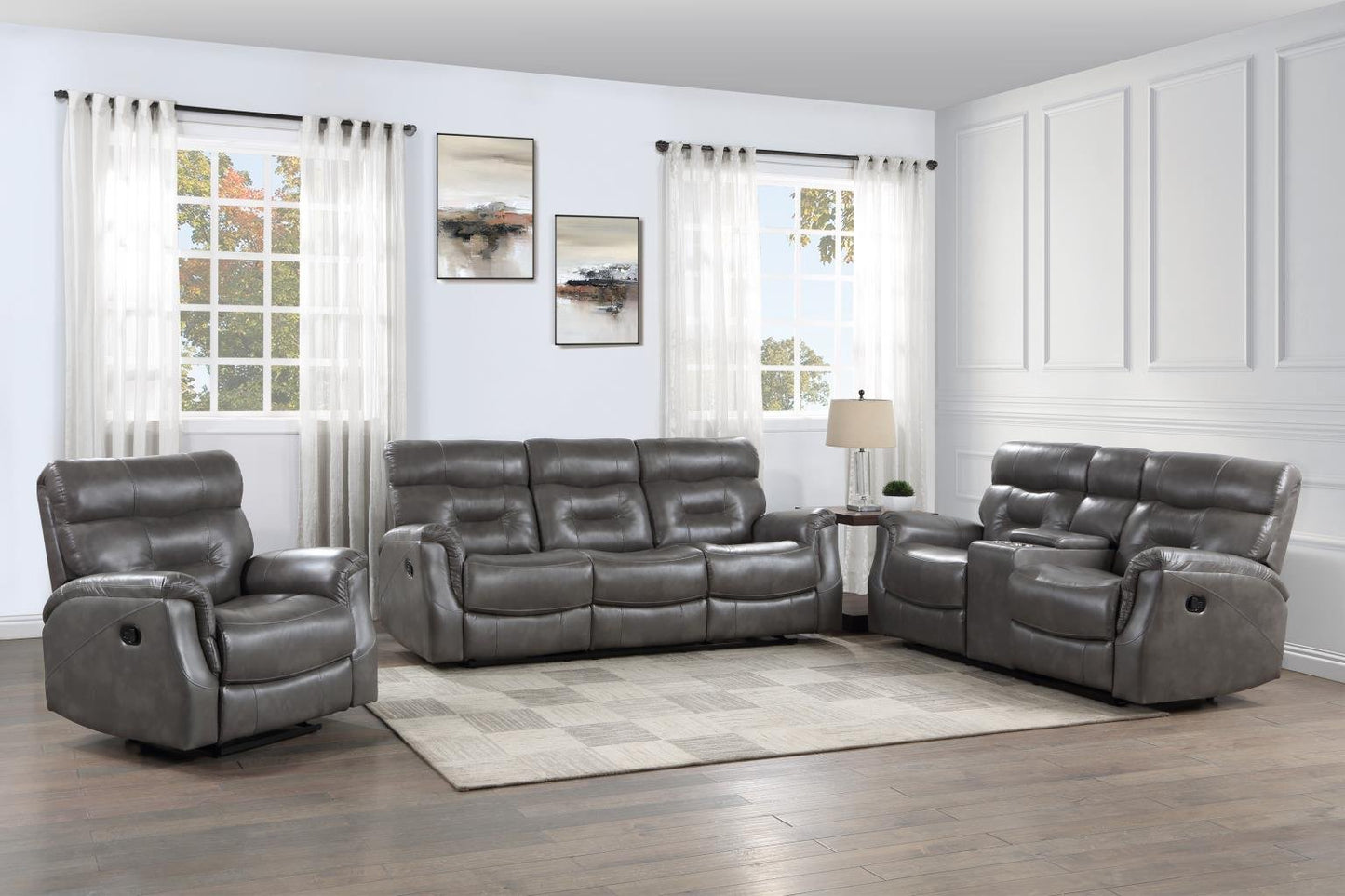 L411 - ANDRES ( GREY ) 2 PC