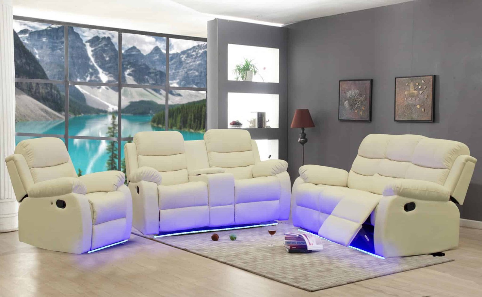 L625 2 PCS SET WHITE