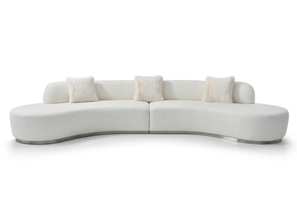 Perla Curved Sofa