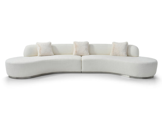 Perla Curved Sofa