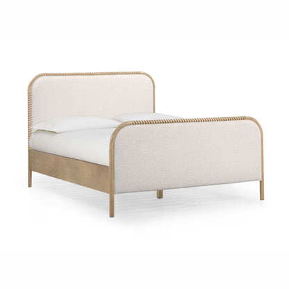 Hatia Basketweave Panel Bed - Natural / Queen