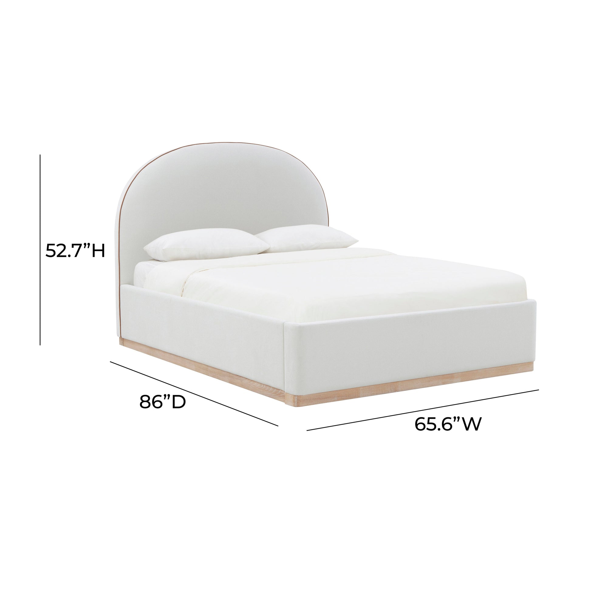Marlow Performance Velvet Bed