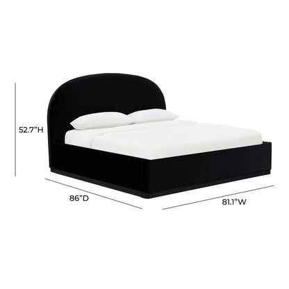 Marlow Performance Velvet Bed