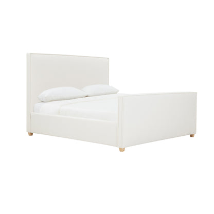 Bristol Park Ivory Contract-Grade Fabric Upholstered Bed - King