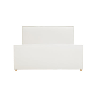 Bristol Park Ivory Contract-Grade Fabric Upholstered Bed