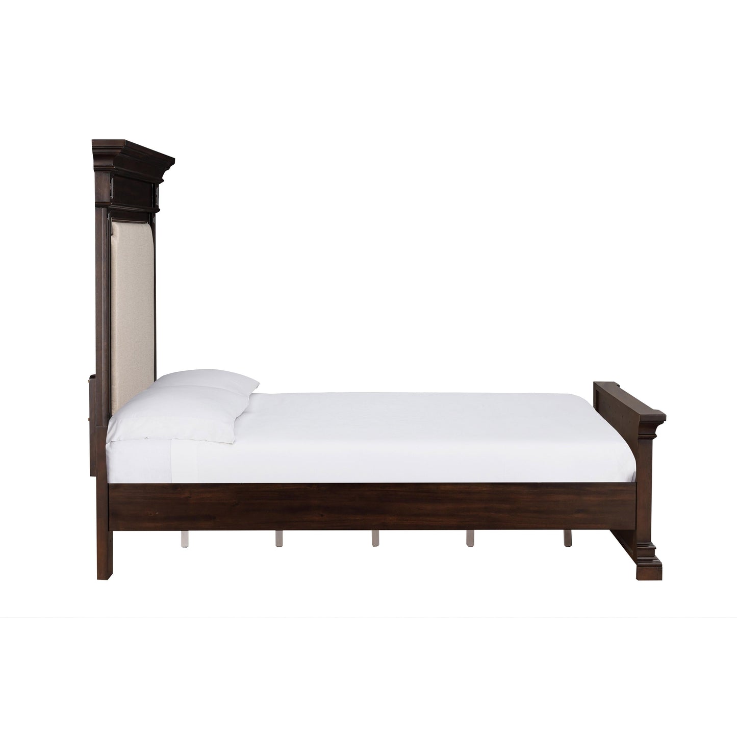 Stamford Wooden Upholstered Bed
