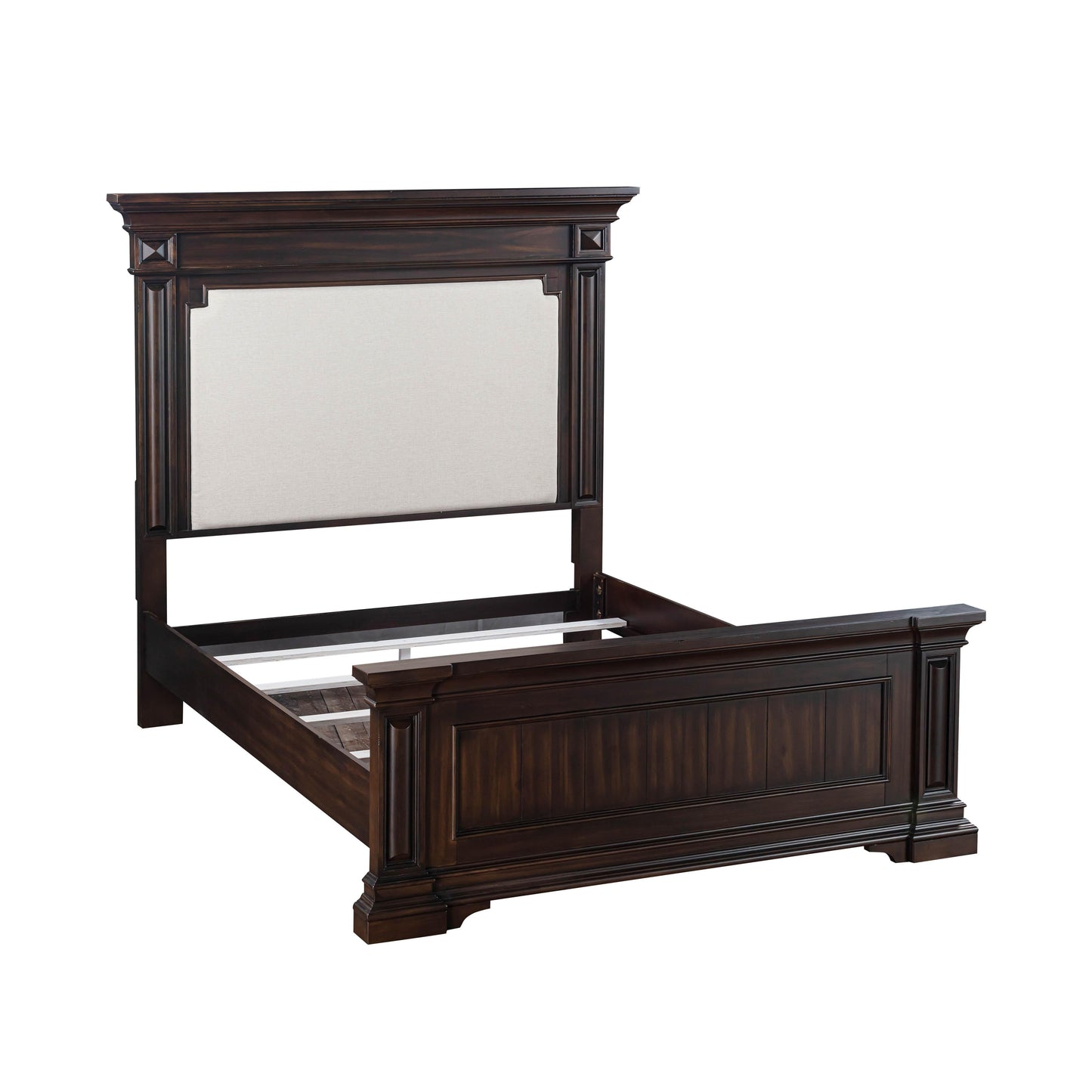 Stamford Wooden Upholstered Bed