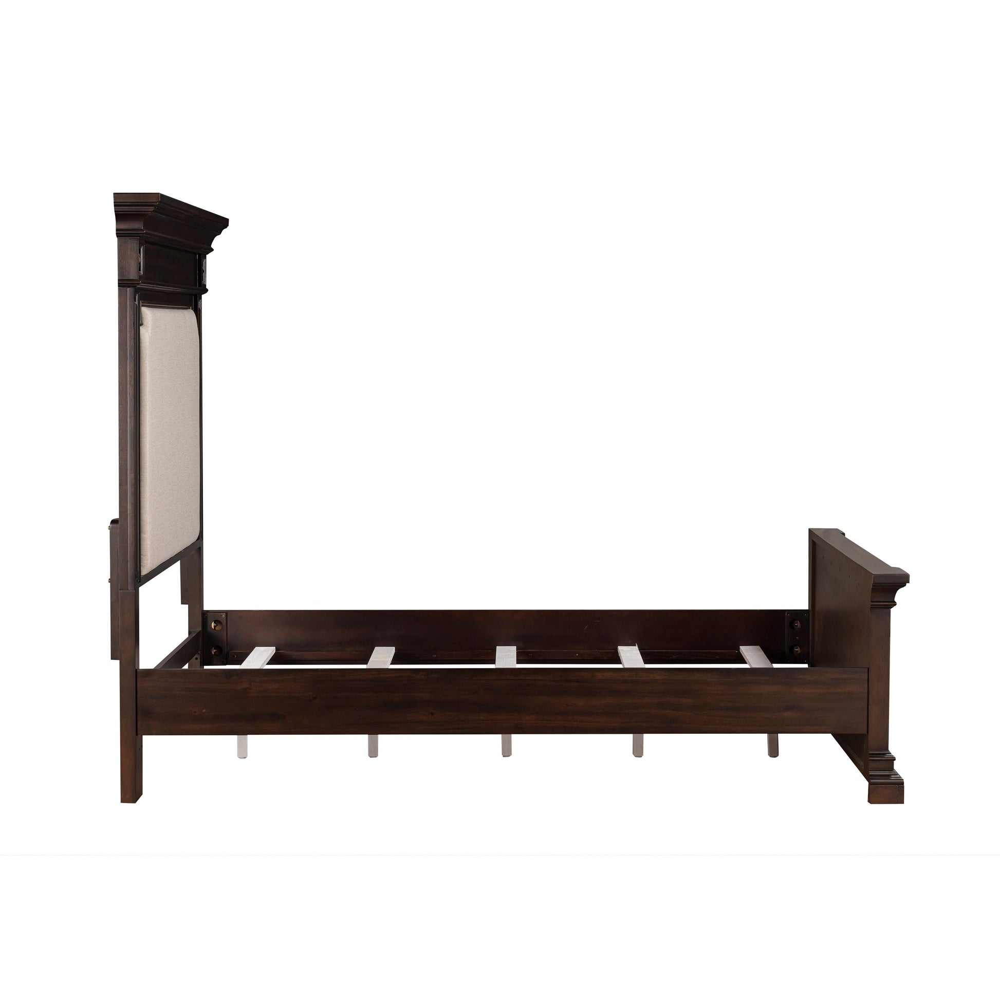 Stamford Wooden Upholstered Bed