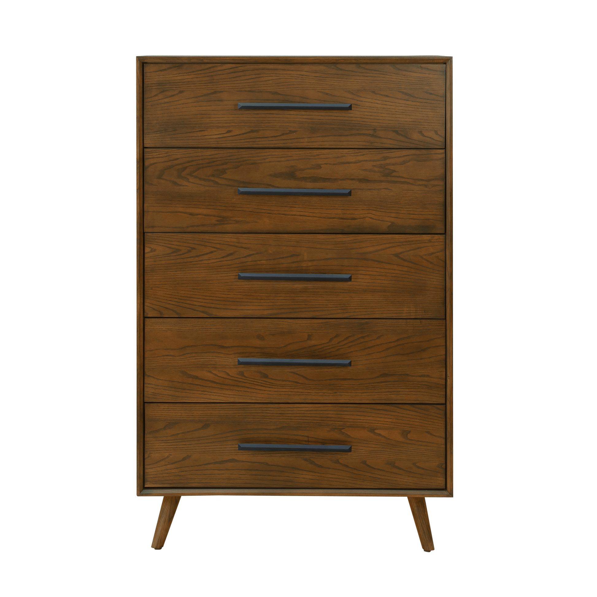 Emery 33" Walnut 5-Drawer Chest - Default Variant