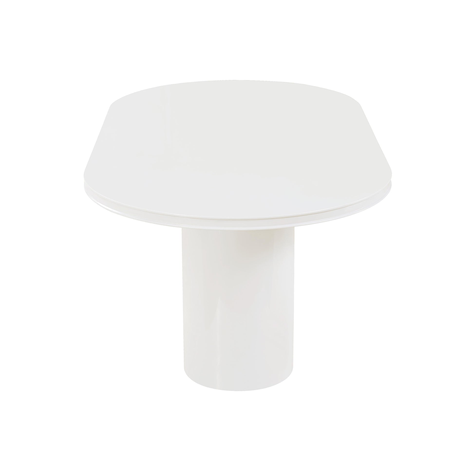 Elora 79" Lacquer Oval Dining Table