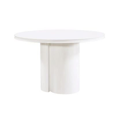 Elora 47" Lacquer Round Dining Table