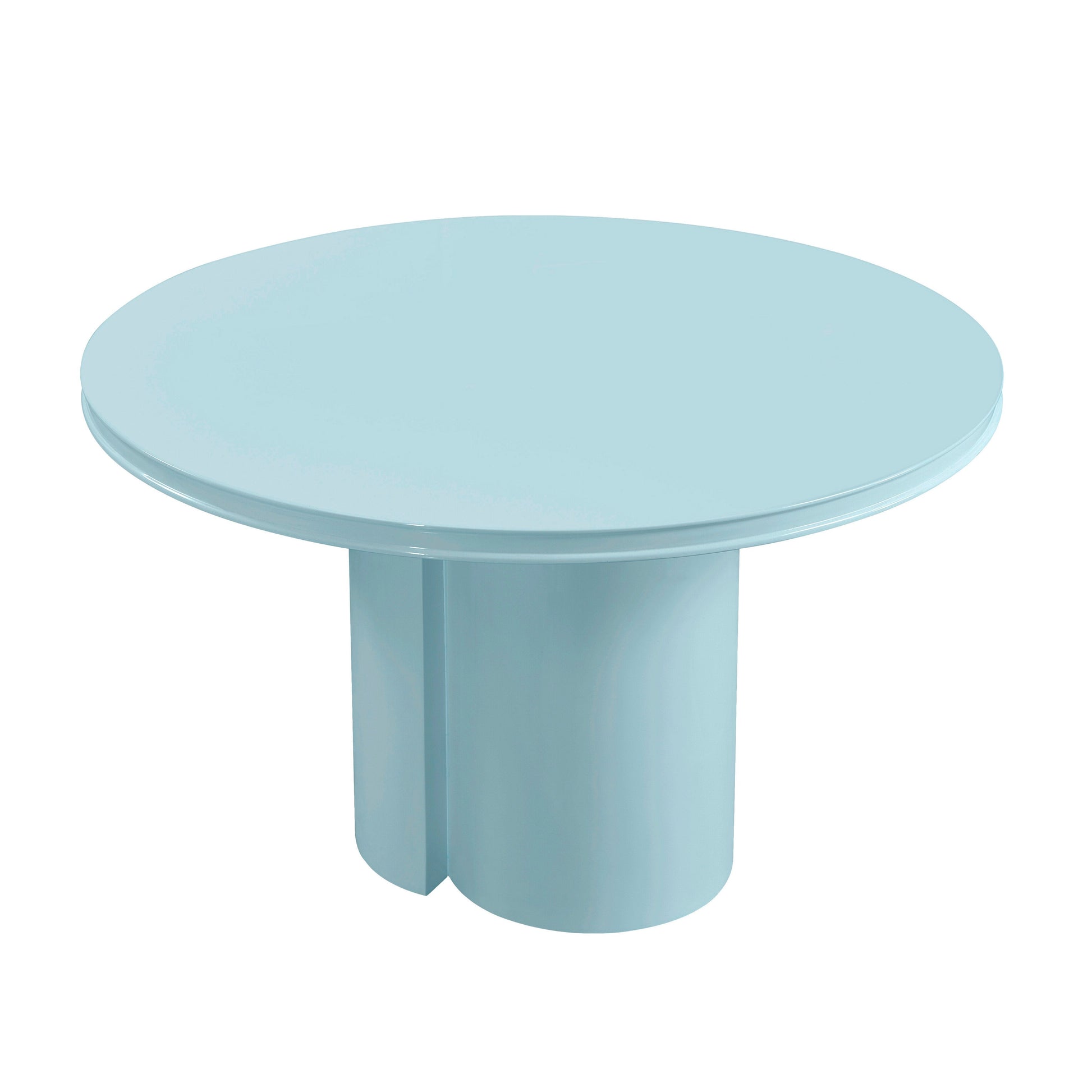 Elora 47" Lacquer Round Dining Table
