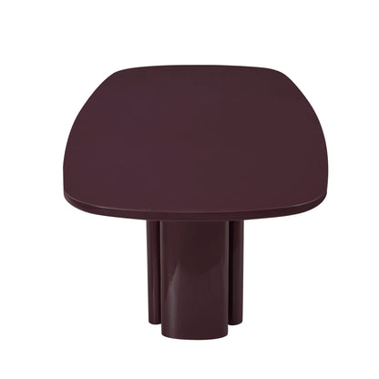 Zola 94.5" Lacquer Oval Dining Table