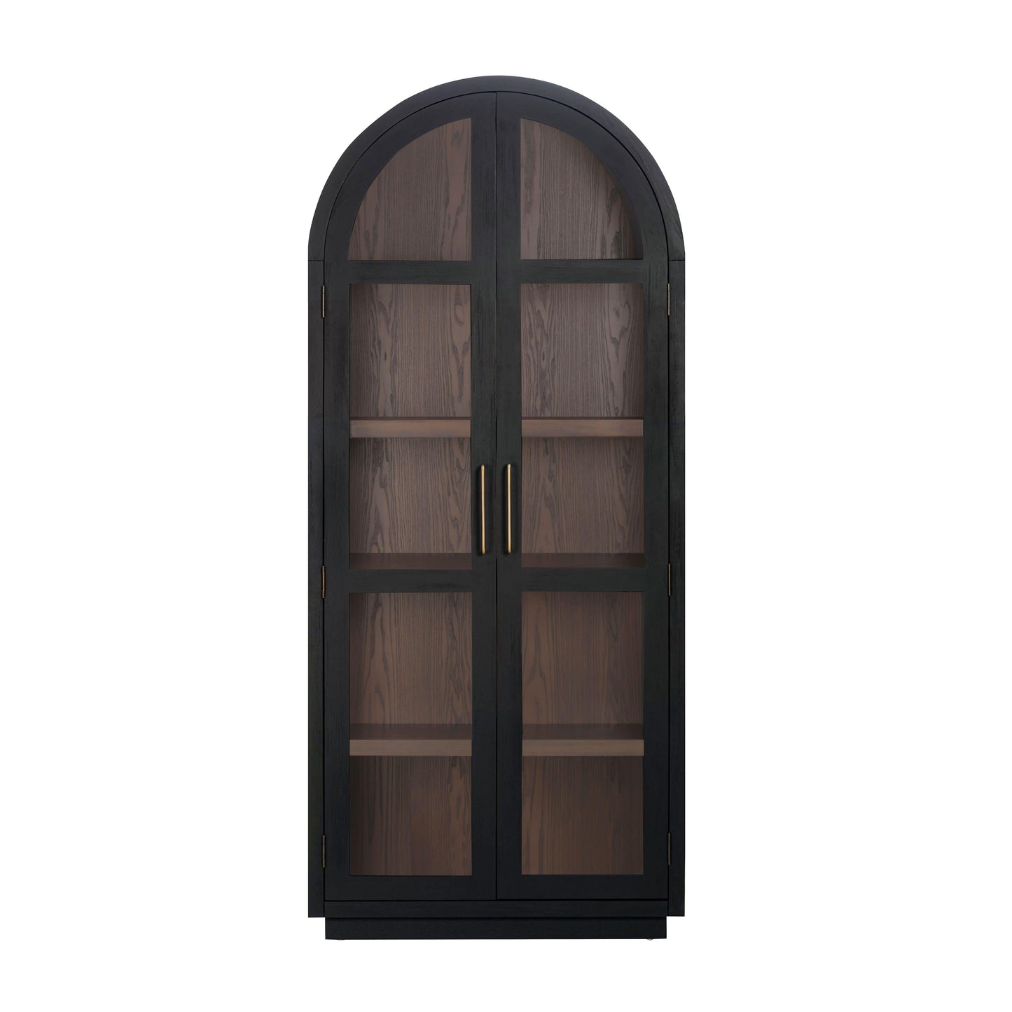 Marlow Wood Display Cabinet - Black