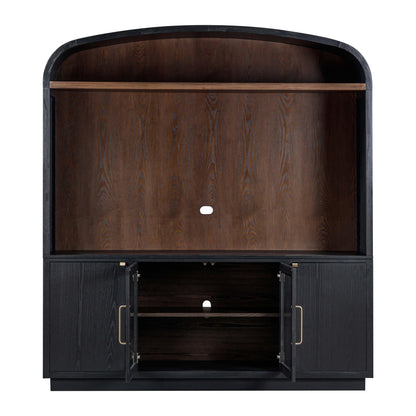 Marlow 77" Wood Entertainment Center