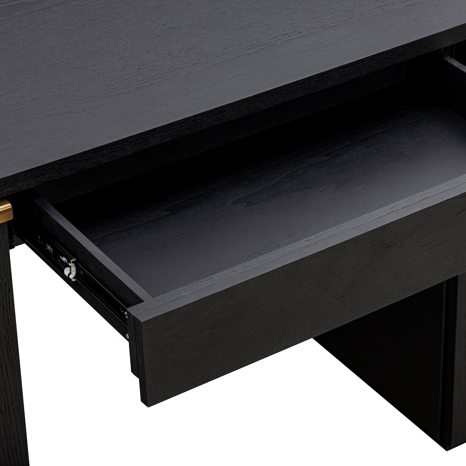 Marlow 64" Wood Executive Desk With Storage