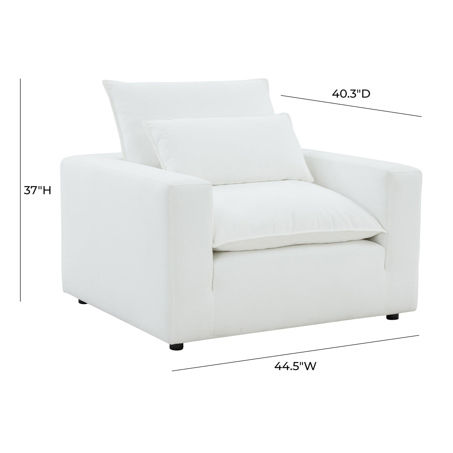 Cali Performance Fabric Armchair