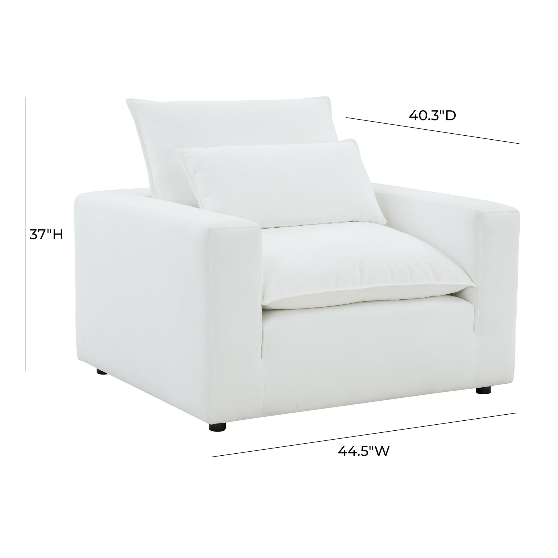 Cali Performance Fabric Armchair